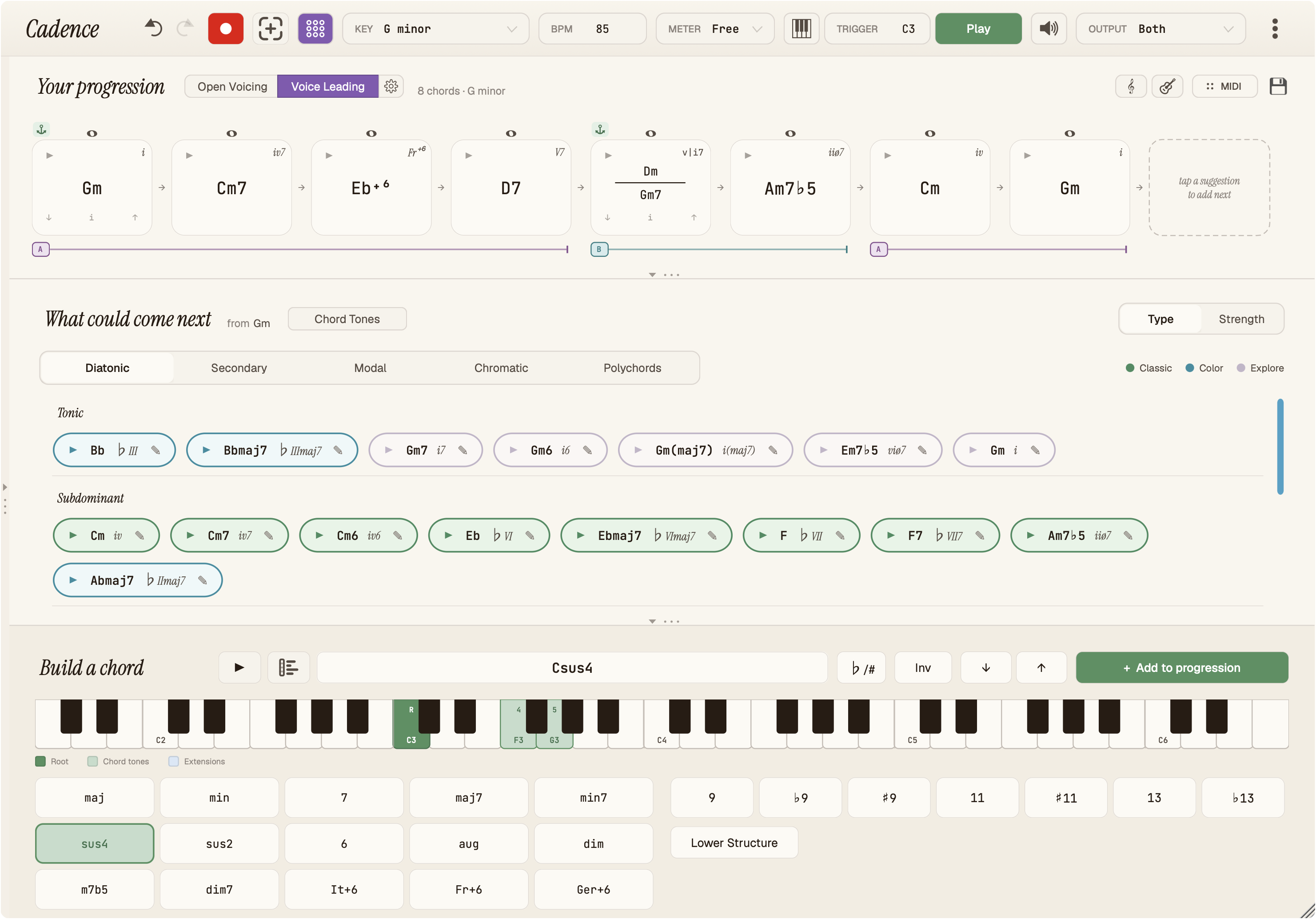 Cadence app